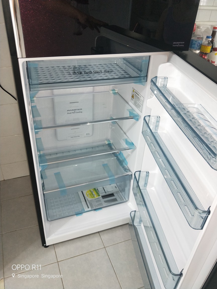 Hitachi R Vg480p8ms Gbk Xgr Xrz 407l 2 Door Fridge 1 Year Hitachi Warranty Shopee Singapore