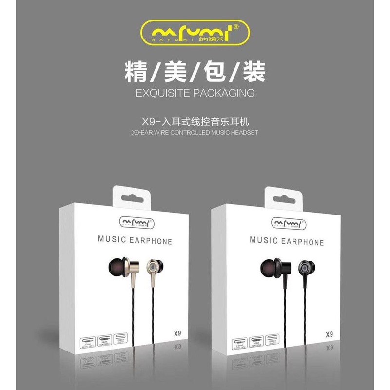 headset 4d bass double speaker stereo 3.5 mm wired headphone