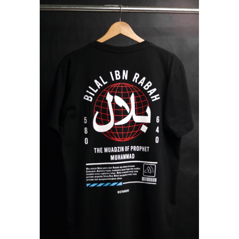 Tshirt Bilal Bin Rabah Prophet Friends Shirt Shopee Singapore