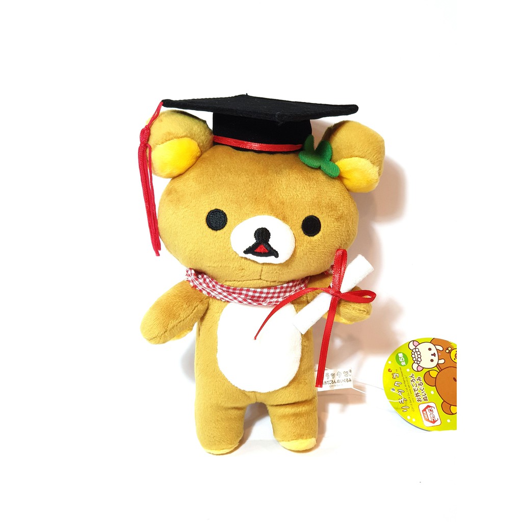 rilakkuma graduation plush