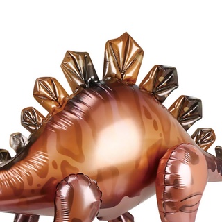 56*100CM Jurassic Dinosaur Balloon Stegosaurus Shaped Aluminum Foil Children's Gift Birthday Party Decoration #7