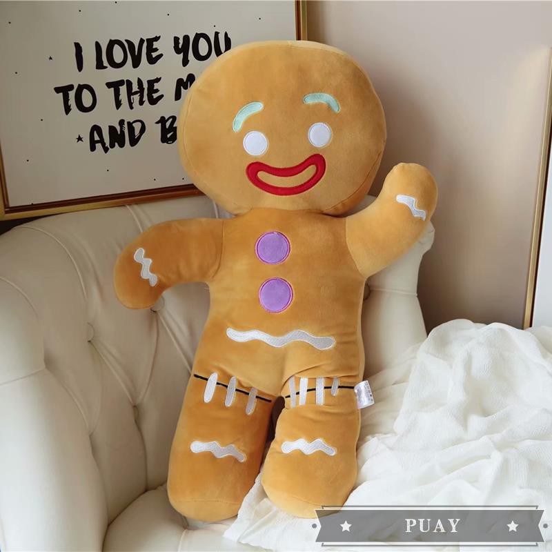 large plush gingerbread man