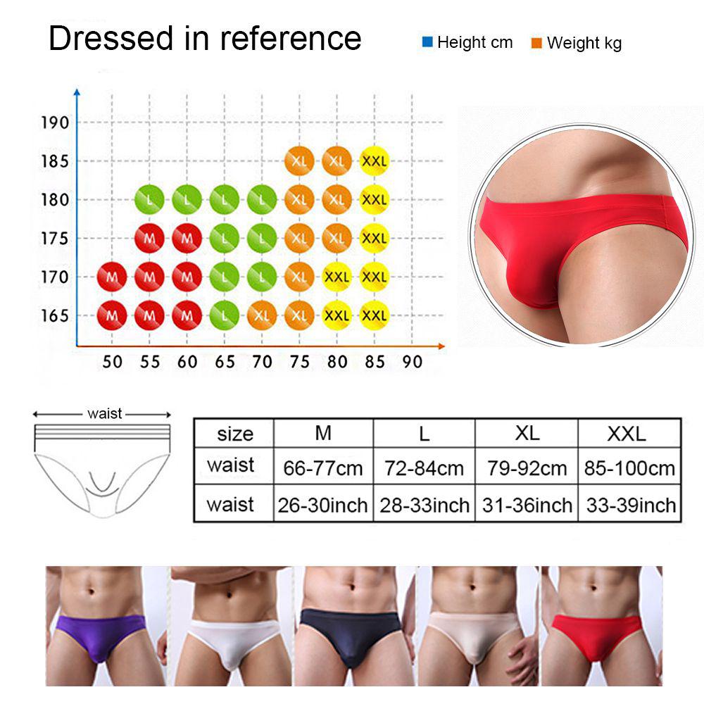 Summer Smooth Low Waist Sheer Pouch Seamless Men Underwear Shopee Singapore 0992