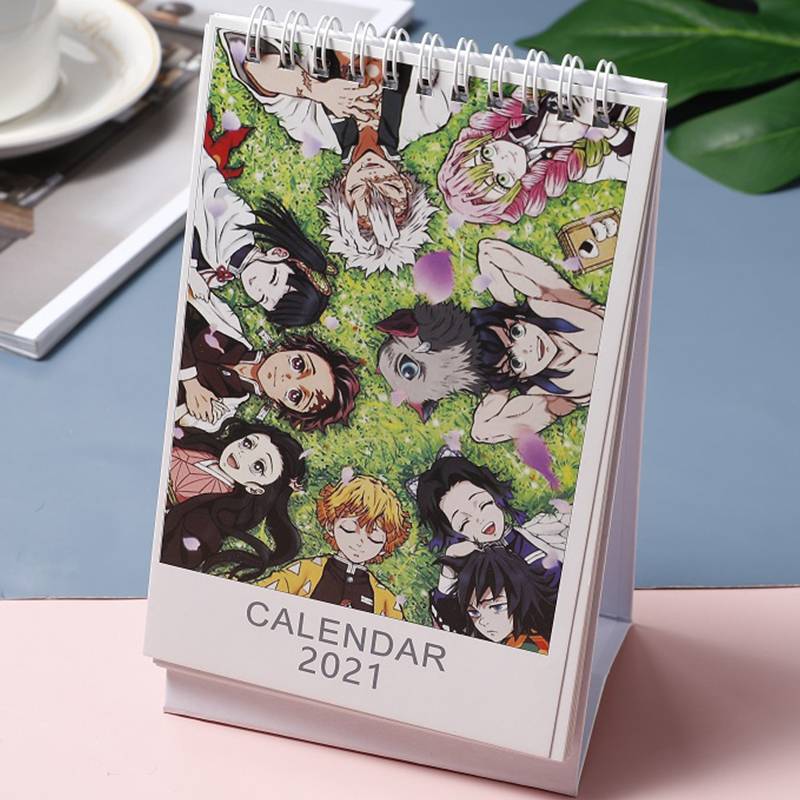 21 New Calendar Anime Demon Slayer Kimetsu No Yaiba Kamado Tanjirou Nezuko Coil Calendars Schedule Creative Desk Table Dates Reminder Timetable Planner Advent Calendar Kids Birthday Stationery Gifts Shopee Singapore