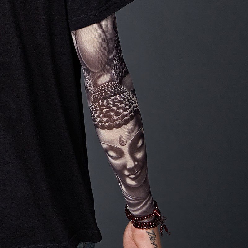 [LocalStock] Cool looking tattoo arm sleeve tatoo nylon fake tattoo