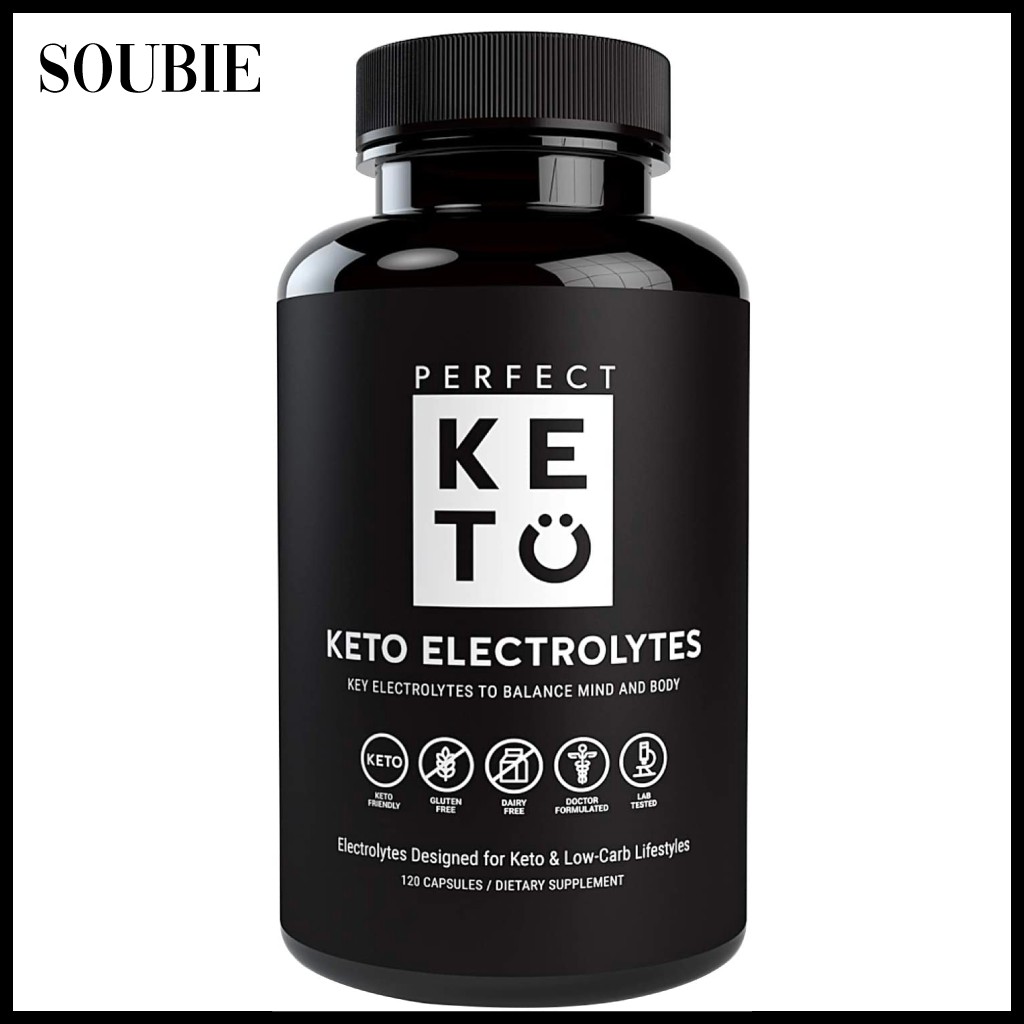 Perfect Keto Flu Electrolyte Supplement Electrolytes Capsules for Low
