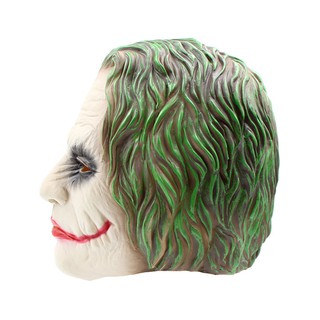 Realistic Joker Mask Horror Clown Cosplay Costume Adult Mask Latex Shopee Singapore - roblox joker mask
