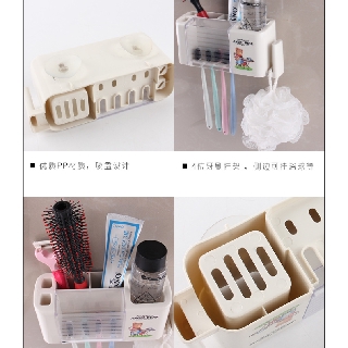 UTEKI Suction Toothbrush Holder / Wall Toothbrush Rack - A-2019 #4