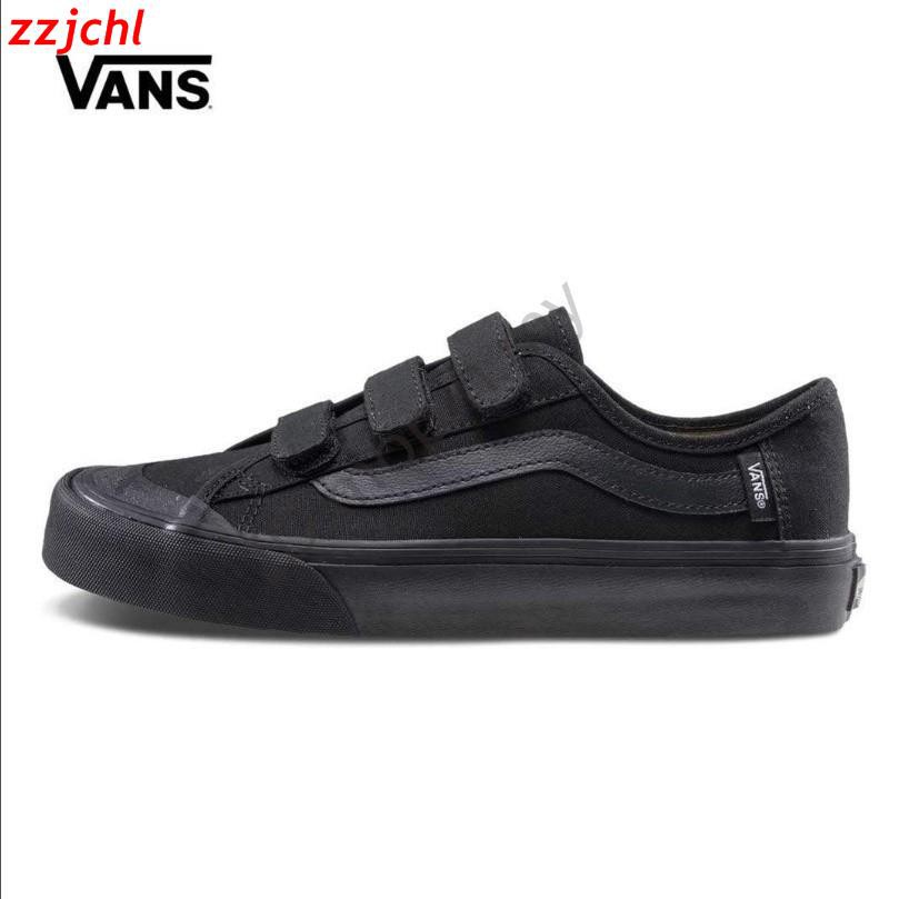 black velcro vans mens
