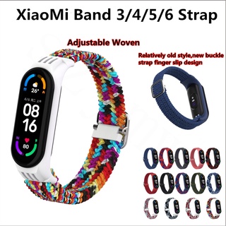 Xiaomi Mi Band6/5/4/3 Strap Smart Watch Adjustable Woven Strap For Xiaomi Band