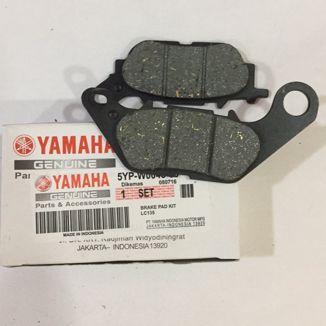 Brake pad Yamaha 135LC Lagenda 115 Yamaha FZ150i Yamaha Y16 front