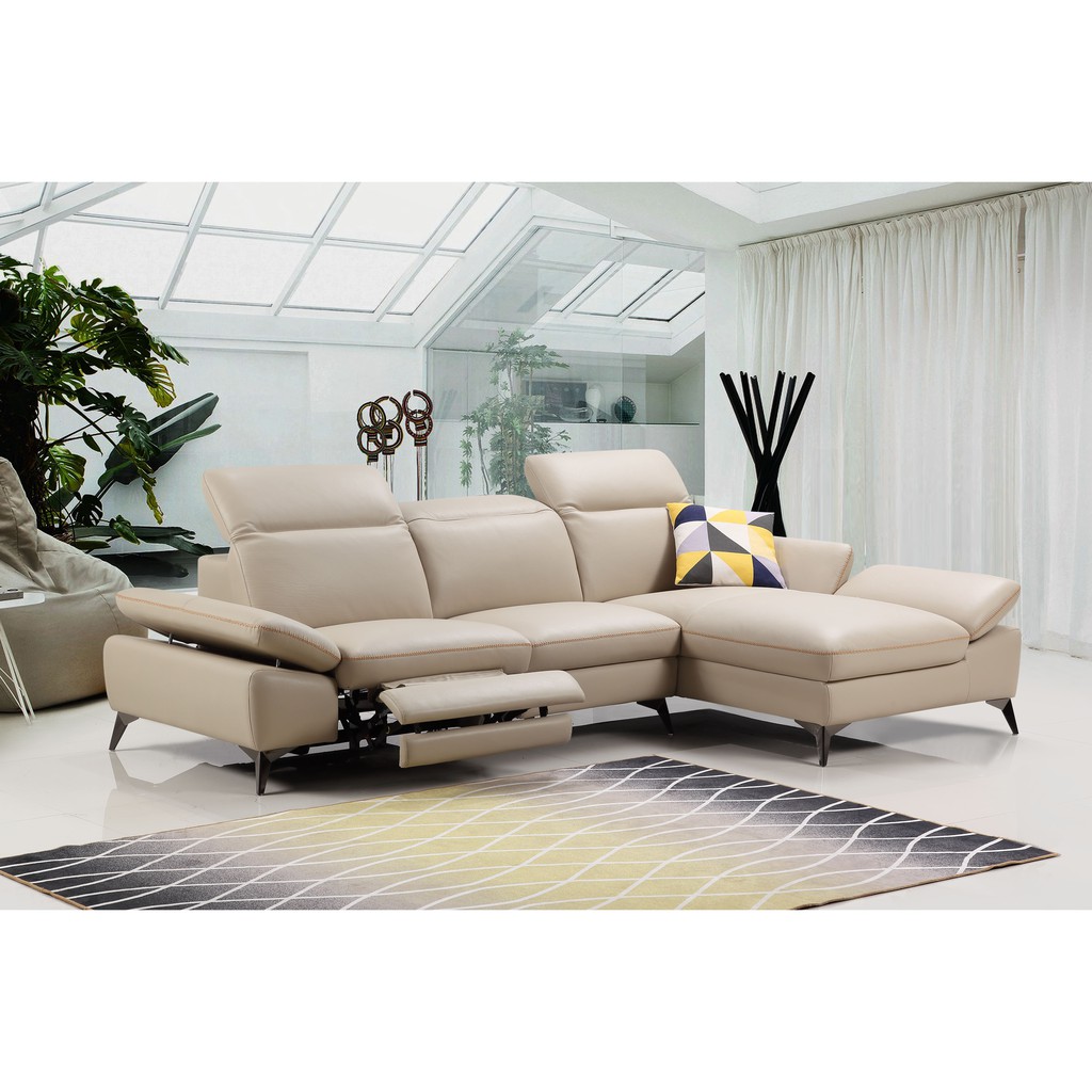 L Shape Recliner Sofa Singapore Baci Living Room