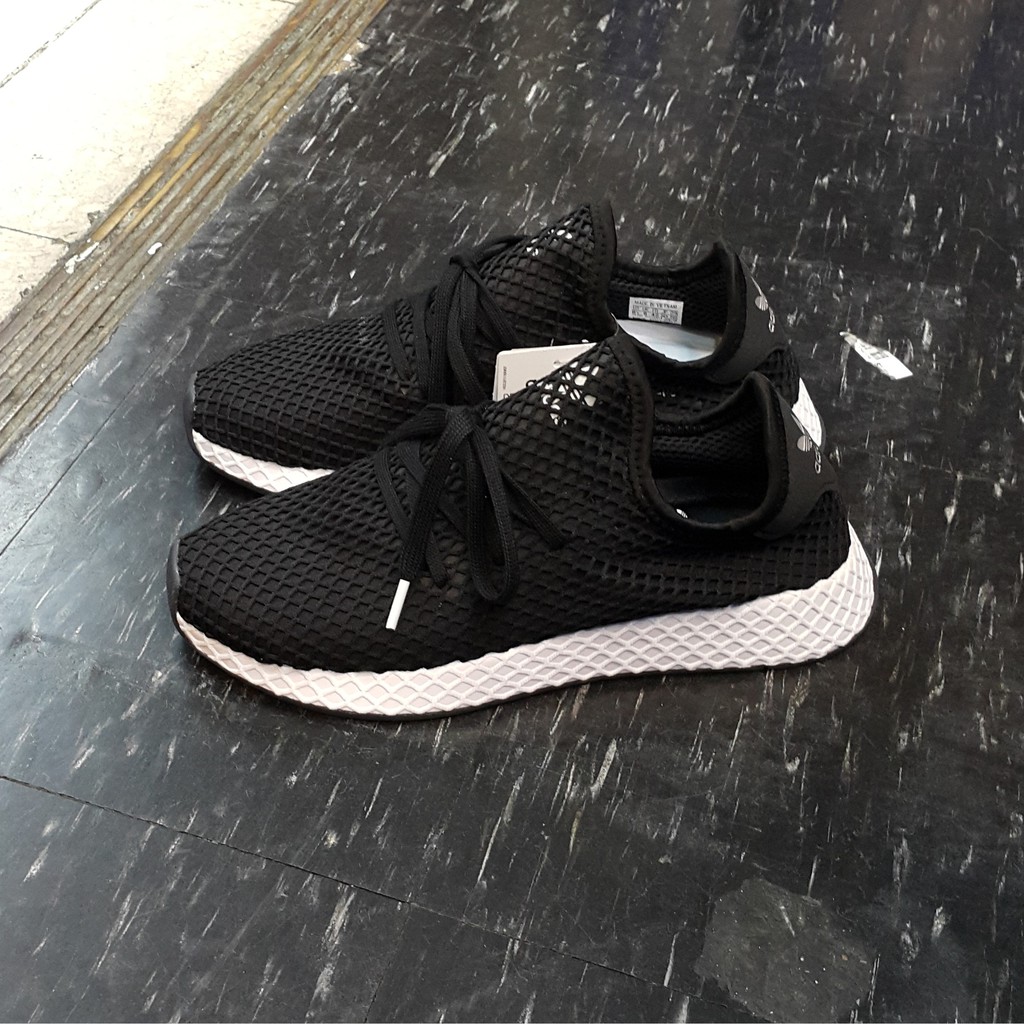 adidas black mesh shoes