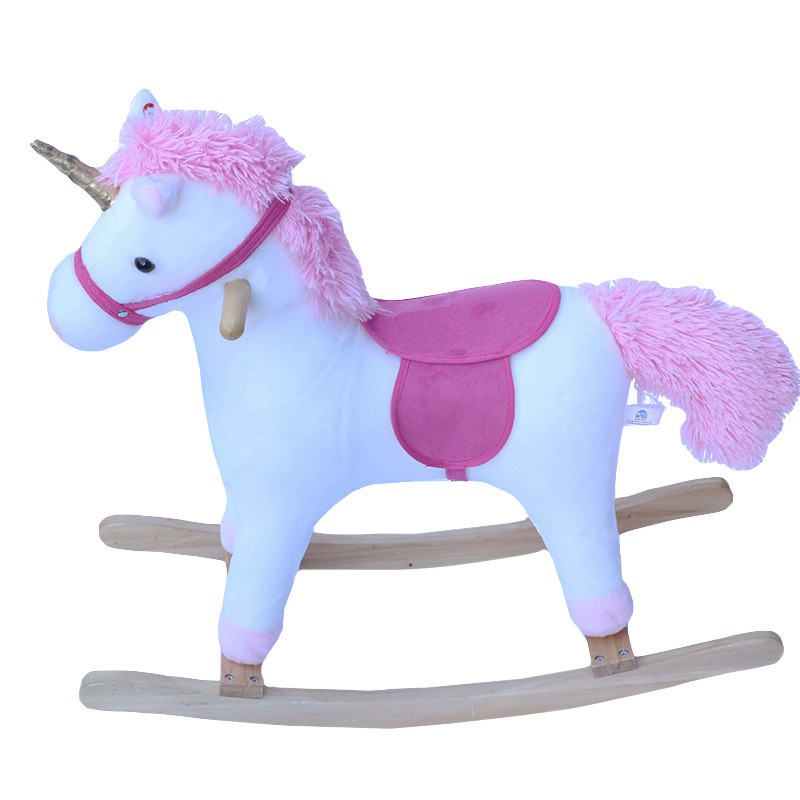 plush animal ride on toy