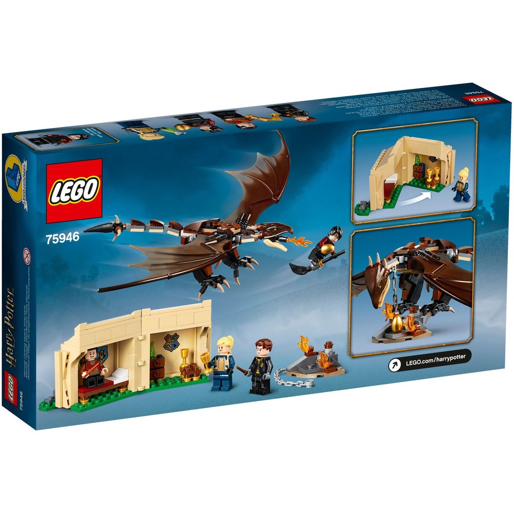 lego harry potter hungarian horntail triwizard challenge set