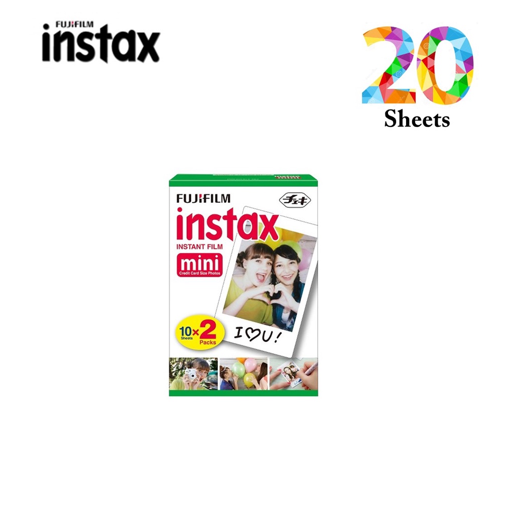 Fujifilm Instax Film 20/ 40/ 60/ 80/100 Sheets / Instax Film for Instax