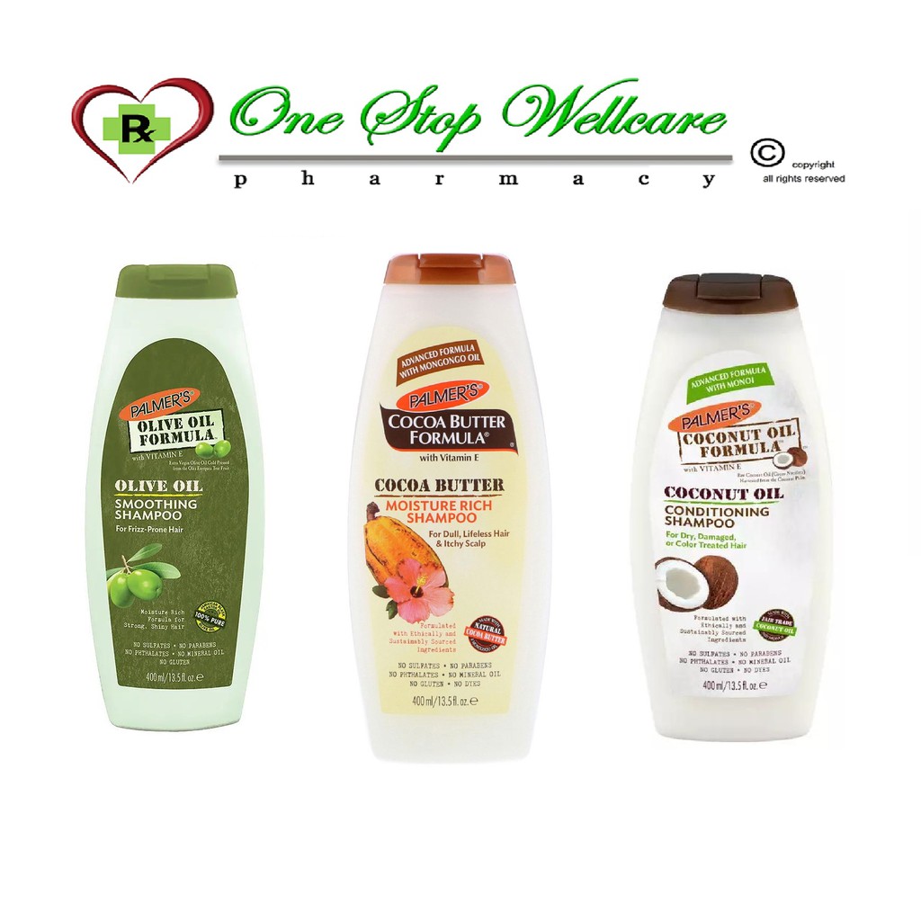 PALMER'S COCONUT OIL CONDITIONING SHAMPOO/ OLIVE OIL SHAMPOO/COCOA
