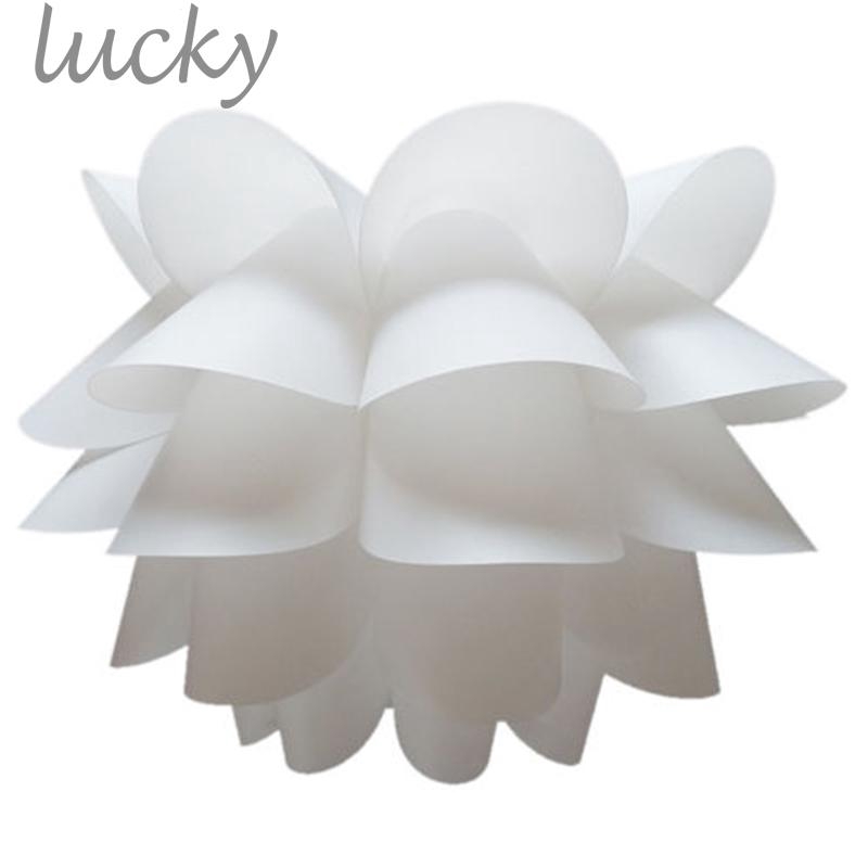 White Lampshade Modern Lotus Flower House Diy Decorate Lamp Shade
