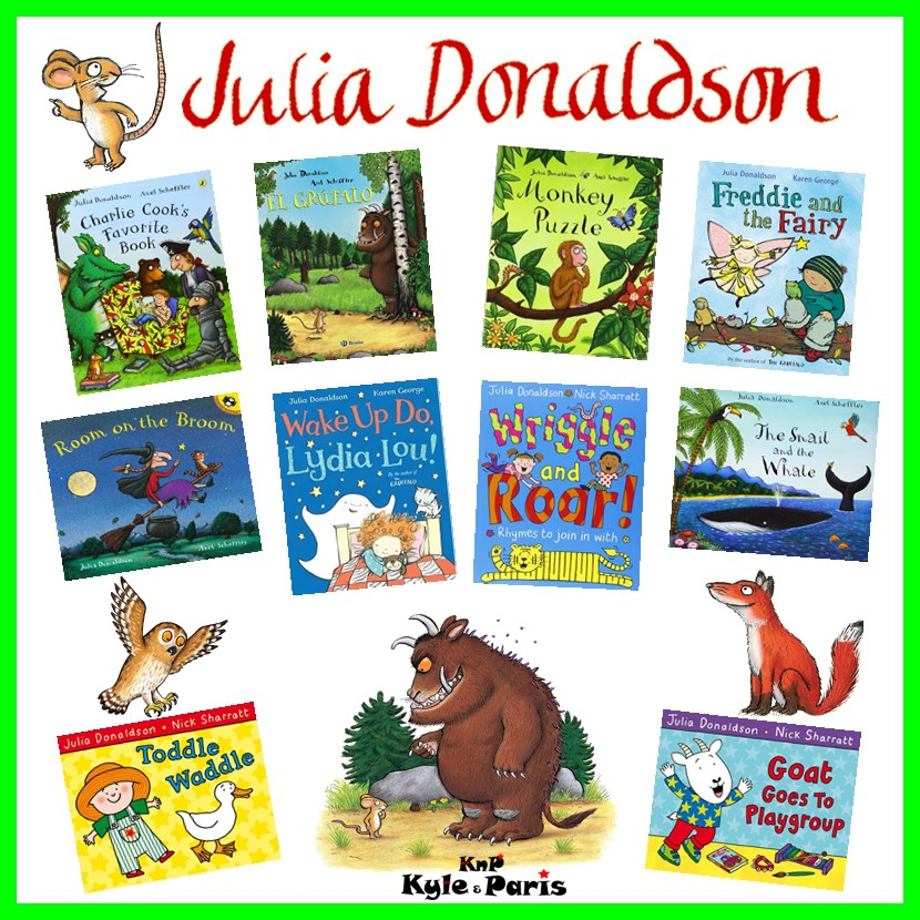 Julia Donaldson Books Gruffalo Room On The Broom Shopee Singapore