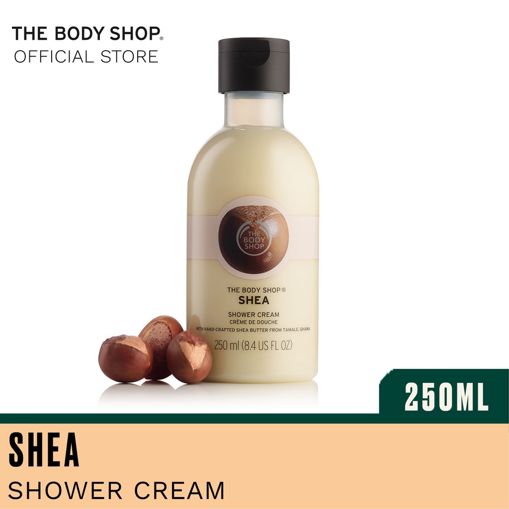 The Body Shop Shea Shower Cream 250ml Shopee Singapore