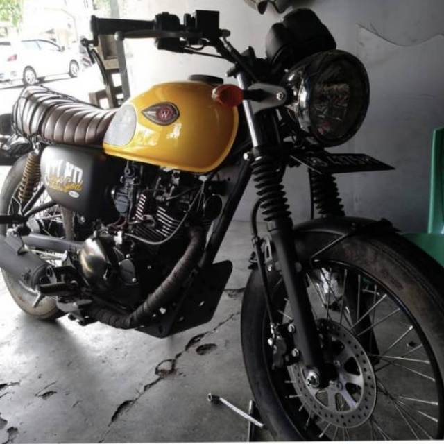 Skidplate Engine Protector Under Engine Guard Under The Scorpio Honda And Kawasaki Motorcycle W175 Shopee Singapore