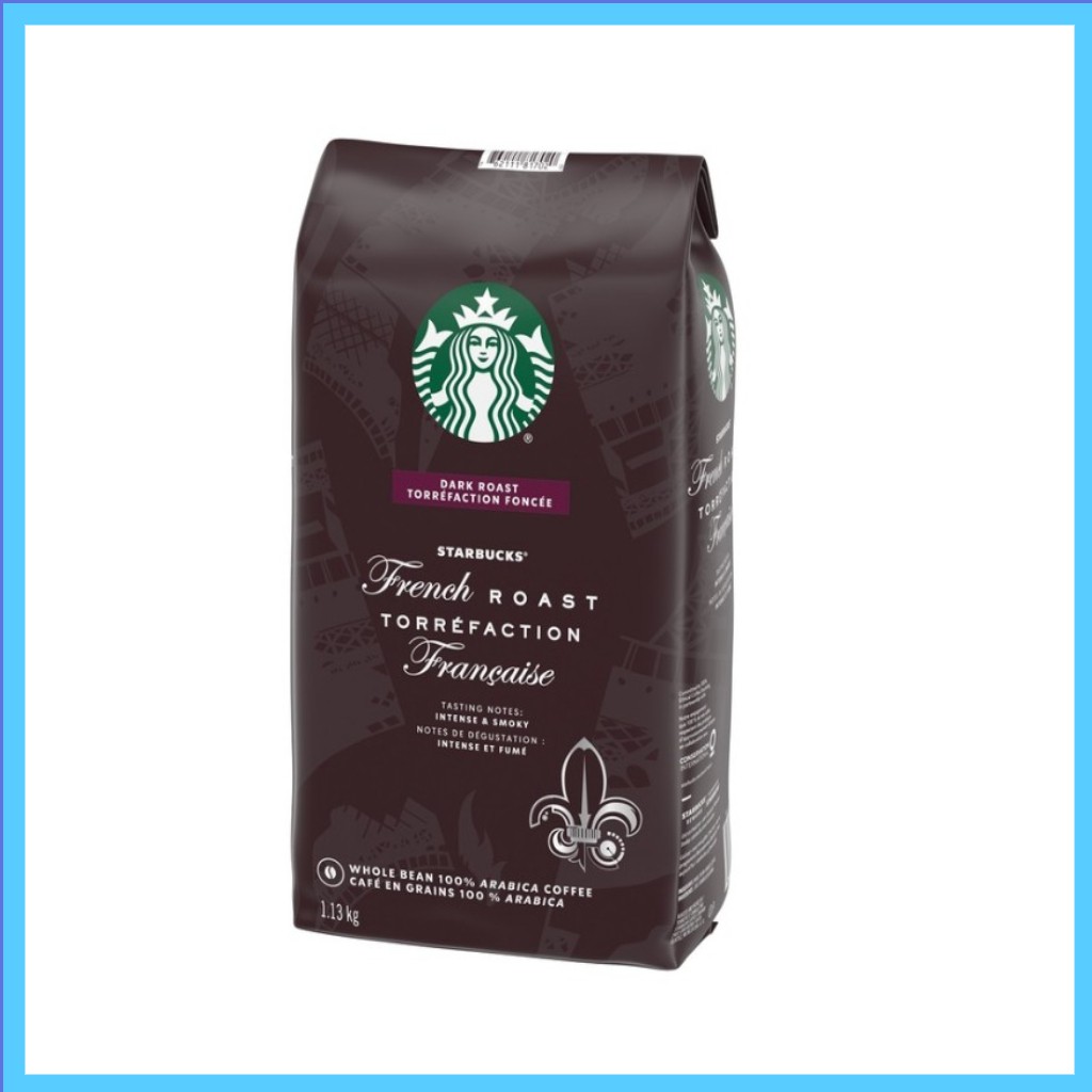 Starbucks French Roast Whole Bean Coffee 1 13kg 2 5lbs Shopee Singapore