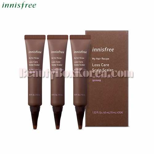Innisfree My Hair Recipe Loss Care Scalp Scaler 15ml 3ea Shipping