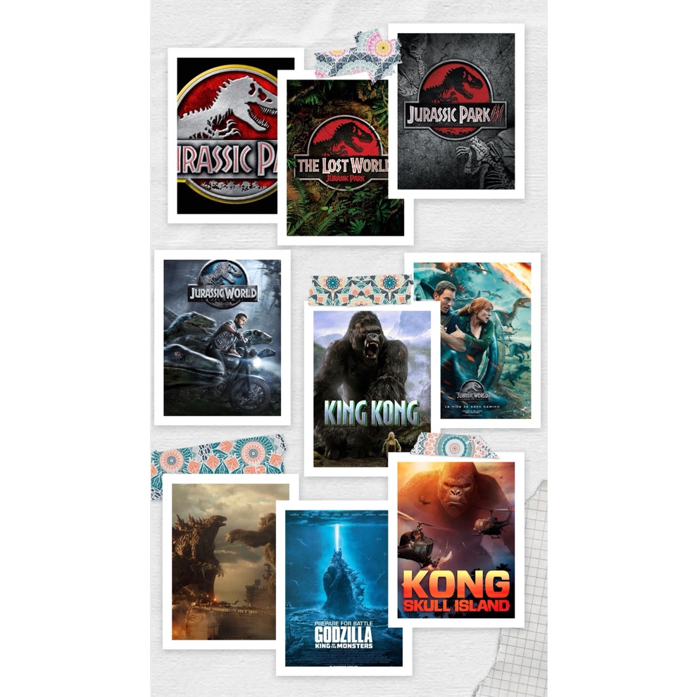 Pendrive Movie Godzilla King Kong Jurassic Park Series Collection Shopee Singapore