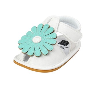 2022 New girl sun flower summer sandals baby shoes soft bottom rubber soles #6