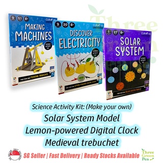 Activity Box Kit for Children - Solar System Model / Discover Electricity / Making Machines | Suitable for Age 8+ [B6-2] #0
