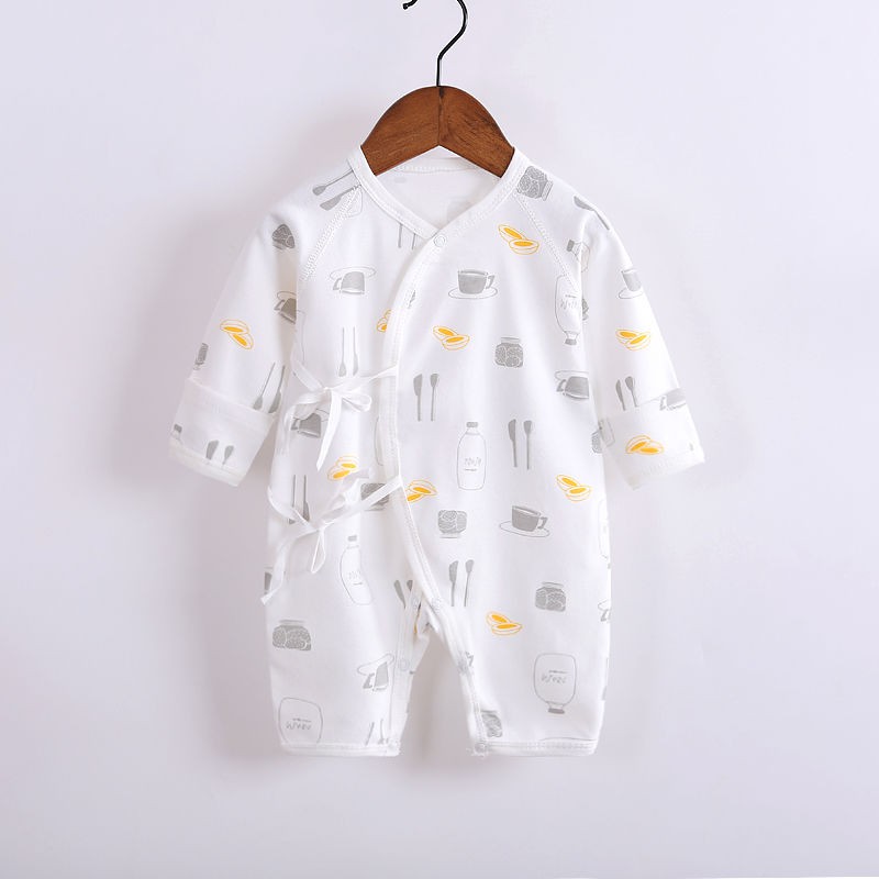 Baju kupu kupu bayi musim semi dan musim gugur renda up Baju kupu kupu bayi musim semi dan musim gugur renda up
