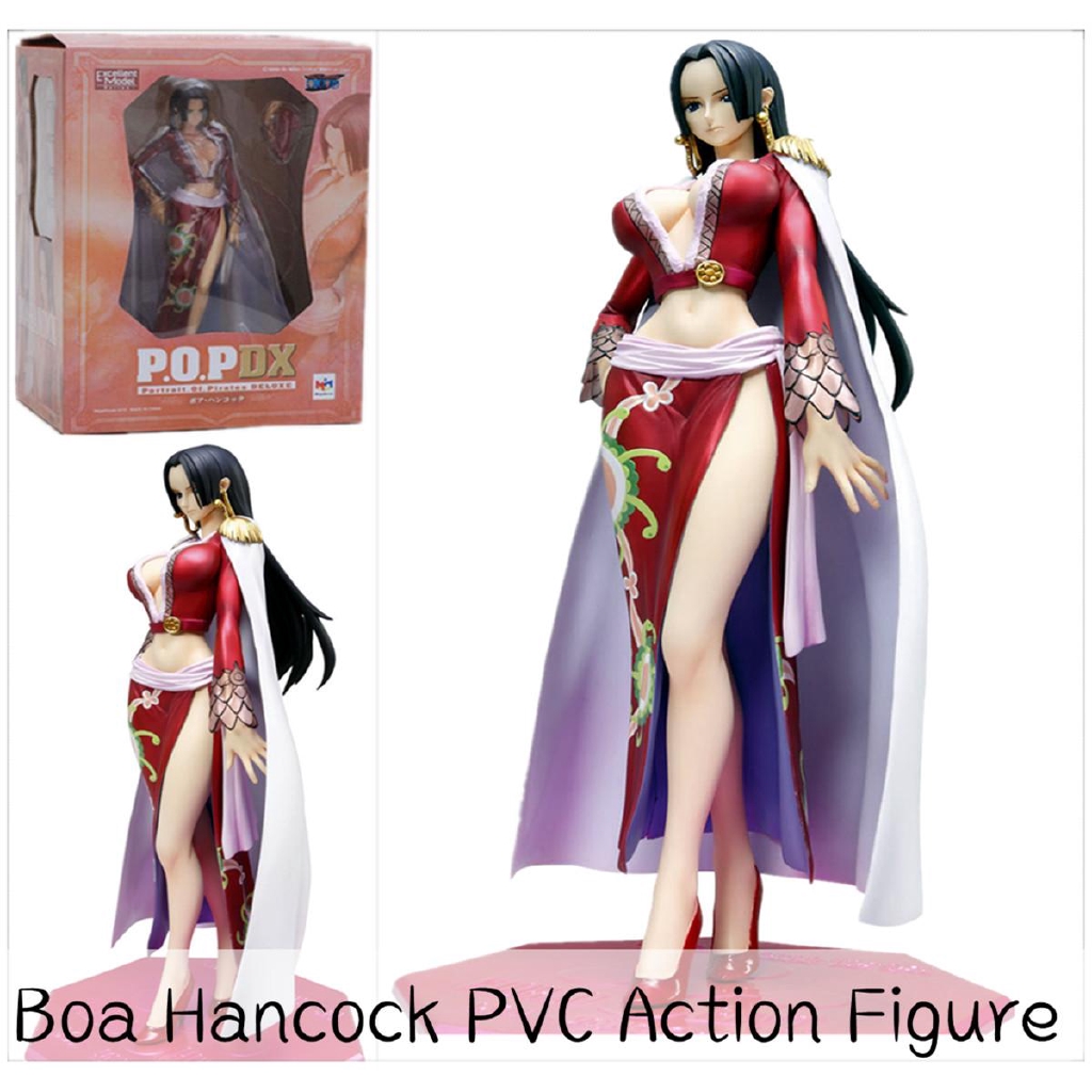 One Piece Hancock Pvc Action Figure Boa Hancock Pvc Figure Children Kid Toy Christmas Birthday Gift Shopee Singapore