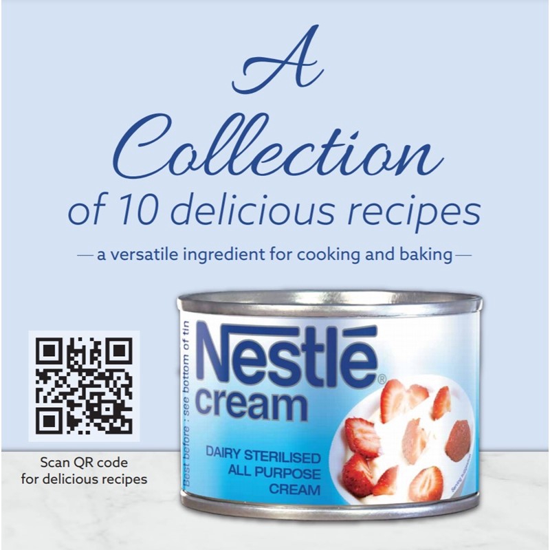 NESTLÉ Pure Dairy Sterilised Cream 170g Shopee Singapore