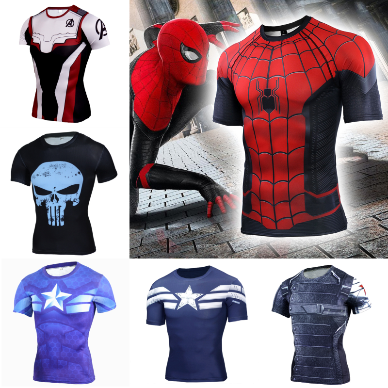 spiderman dri fit shirt