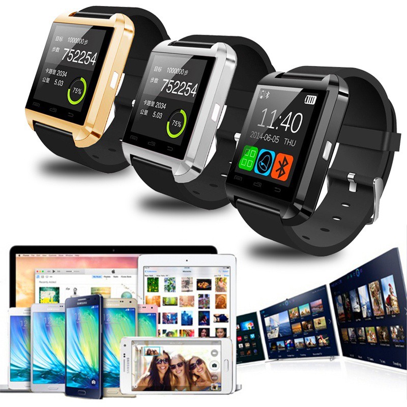 Bluetooth Smart Watch With Ios Android Iphone Samsung Htc Shopee Singapore