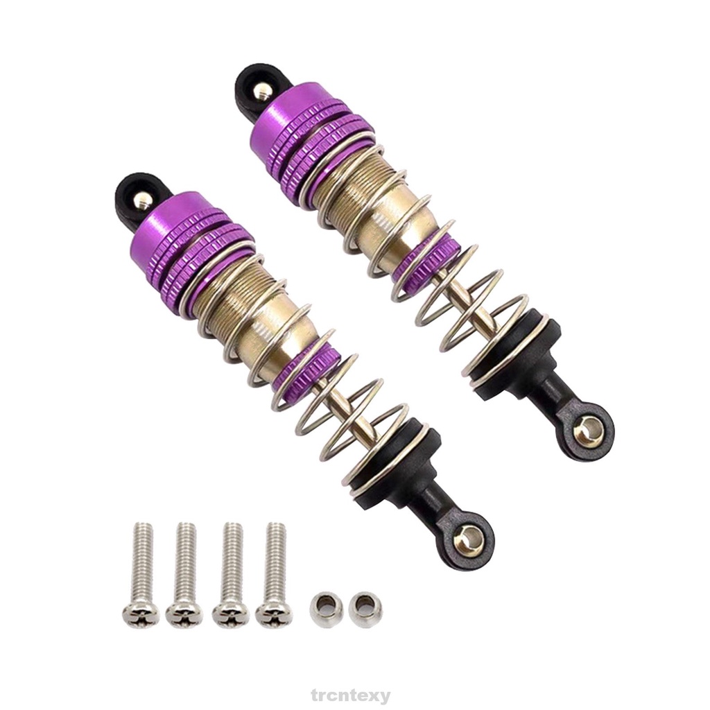 1pair 1 12 Shock Absorber Direct Fit Simulation Replacement Parts Front Rear For Wltoys 124019 Shopee Singapore