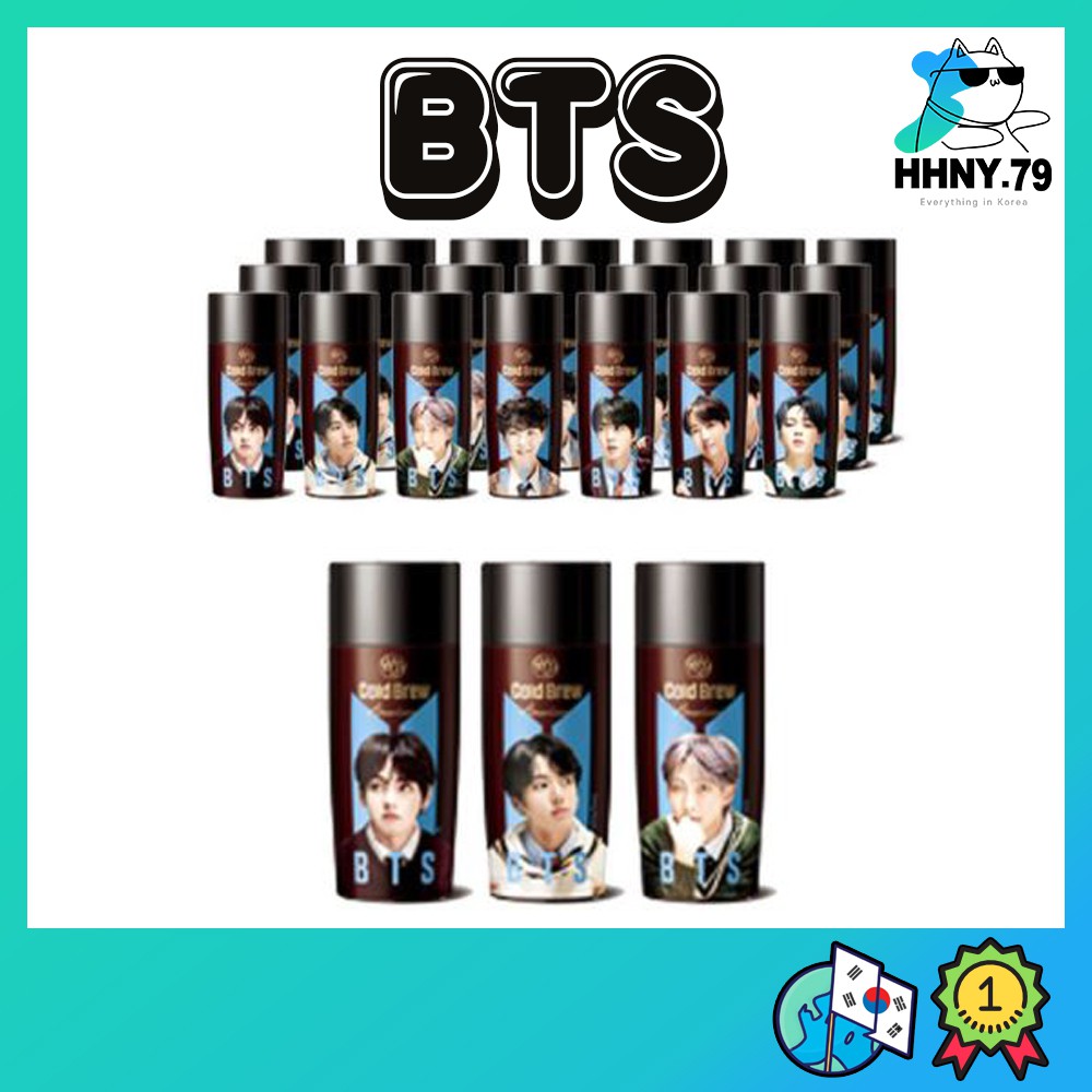  KOREA  270ml x 24ea BTS  HY COFFEE  COLD BREW AMERICANO 