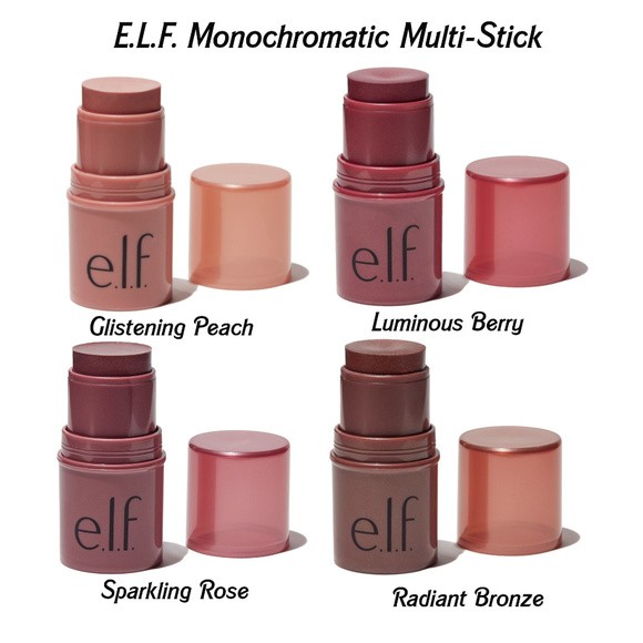 elf sparkling rose blush