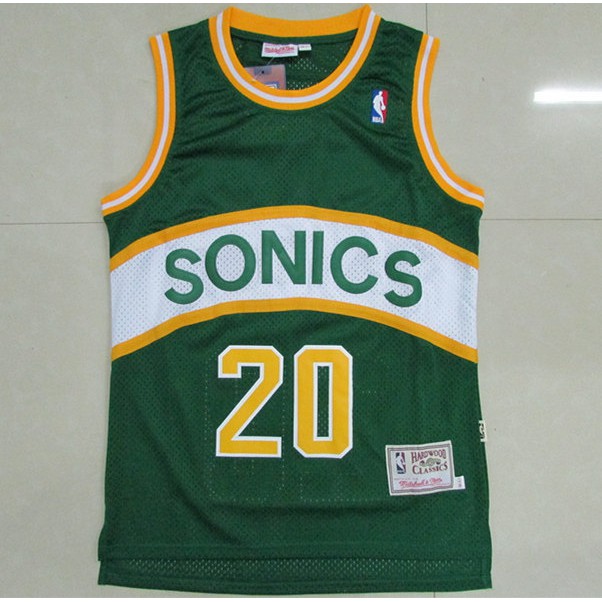 sonics basketball jersey