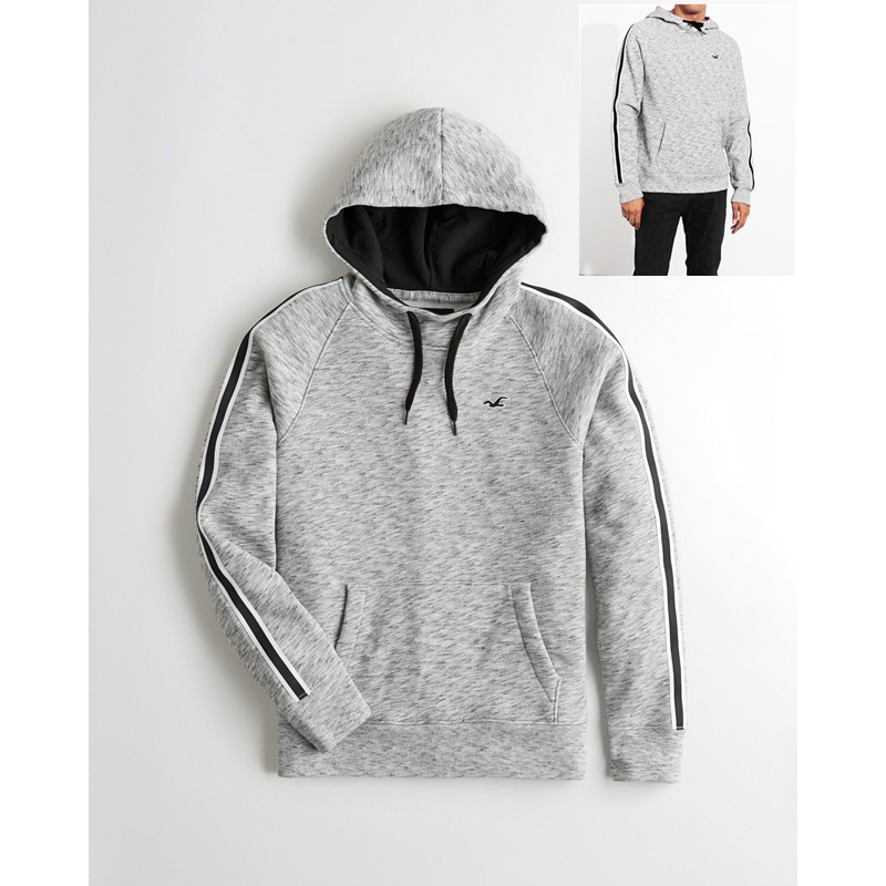 white hollister hoodie mens