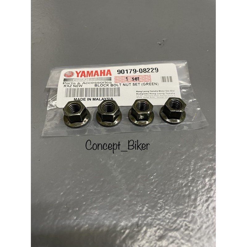 Screw Block Set Bolt Screw Yamaha Rxz Original Shopee Singapore