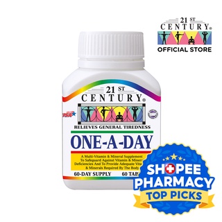 Image of 21st Century One-A-Day (60 Tablets) Multivitamin & Multimineral formula