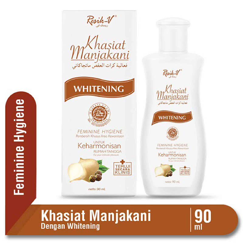 Resik V Before Manjakani Resici V Versatile Manjakani Whitening 90 Ml Shopee Singapore