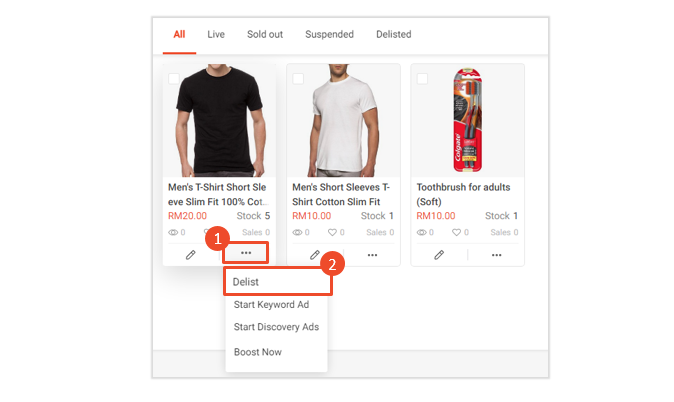 How to edit, publish, and delist your listing(s) | Shopee MY Seller ...