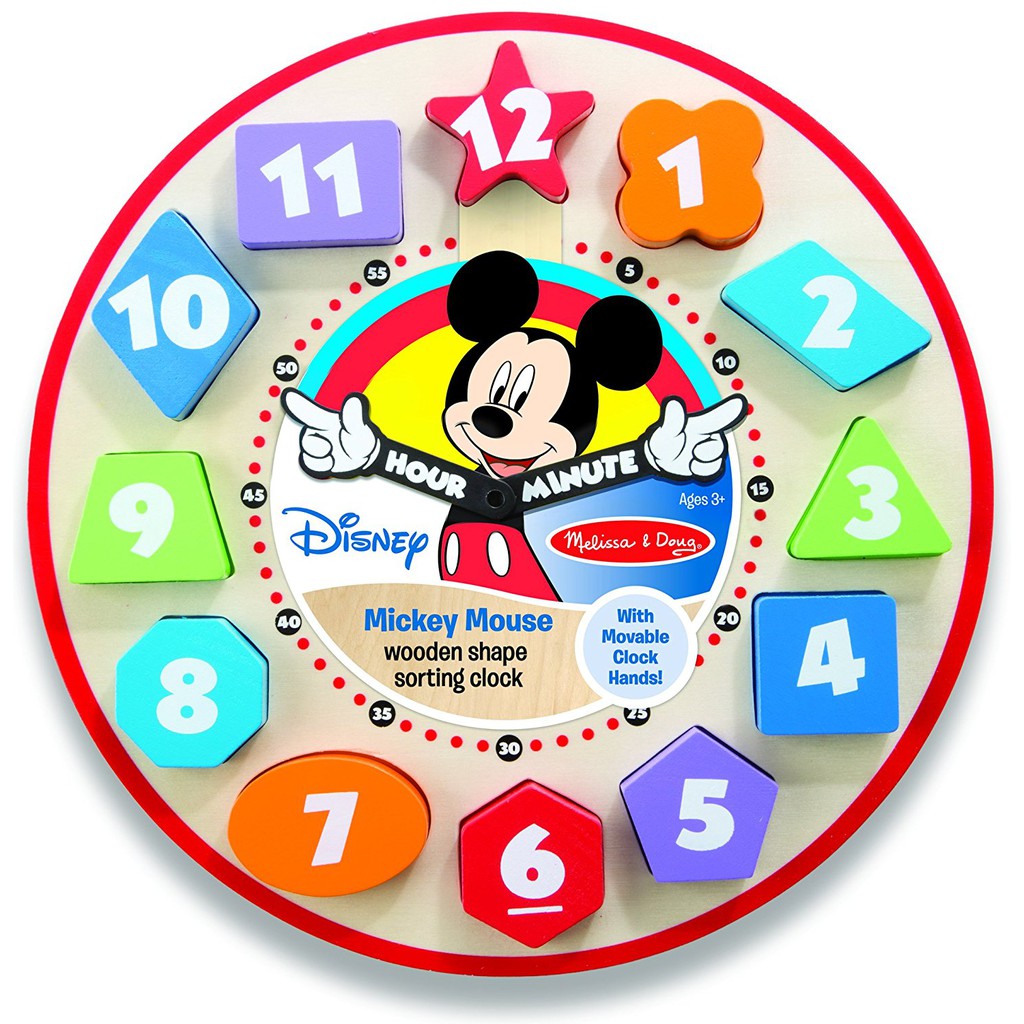 melissa and doug clock