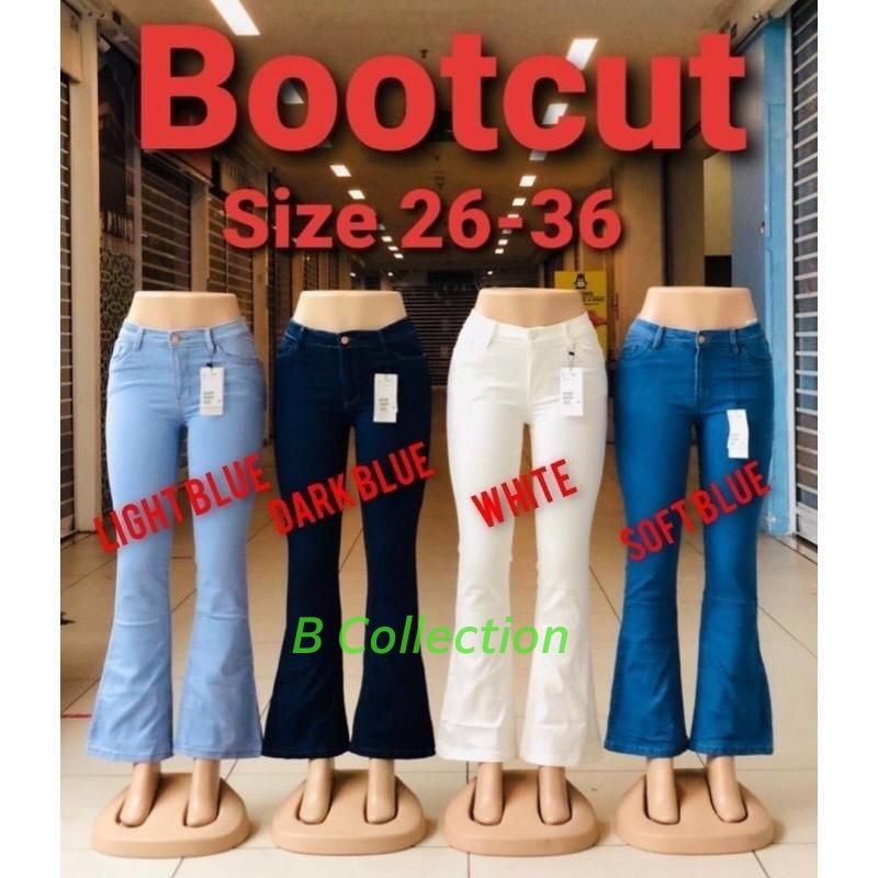 Ready Stock Seluar Jeans Perempuan Bootcut Jeans Woman Denim Jeans New Arrival Ready Stock Shopee Singapore