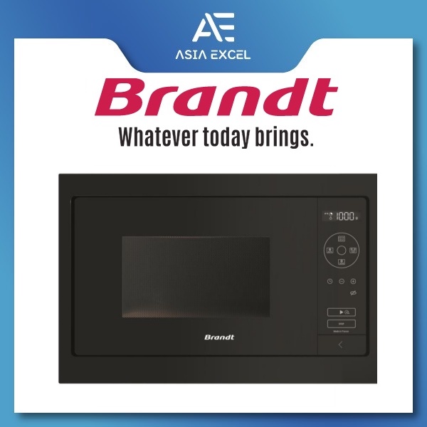 BRANDT BMS7120B 26L BLACK BUILTIN MICROWAVE OVEN Shopee Singapore