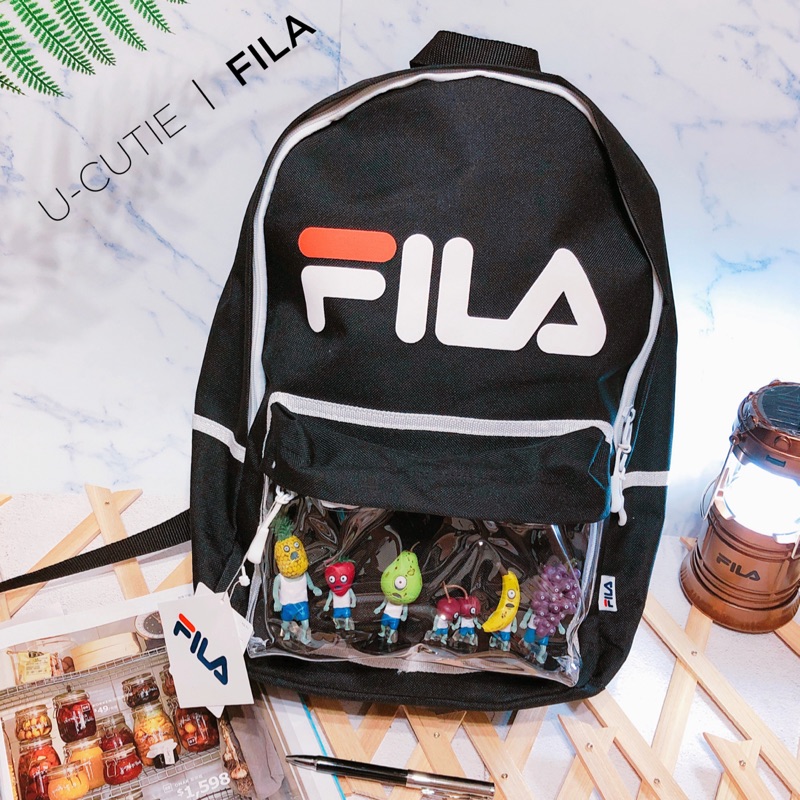 fila transparent bag