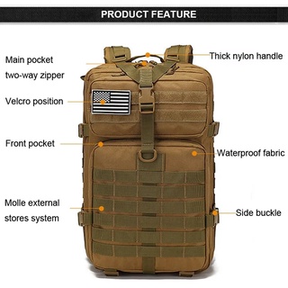 Image of thu nhỏ SL-Military Fan Waterproof Military Backpack #6
