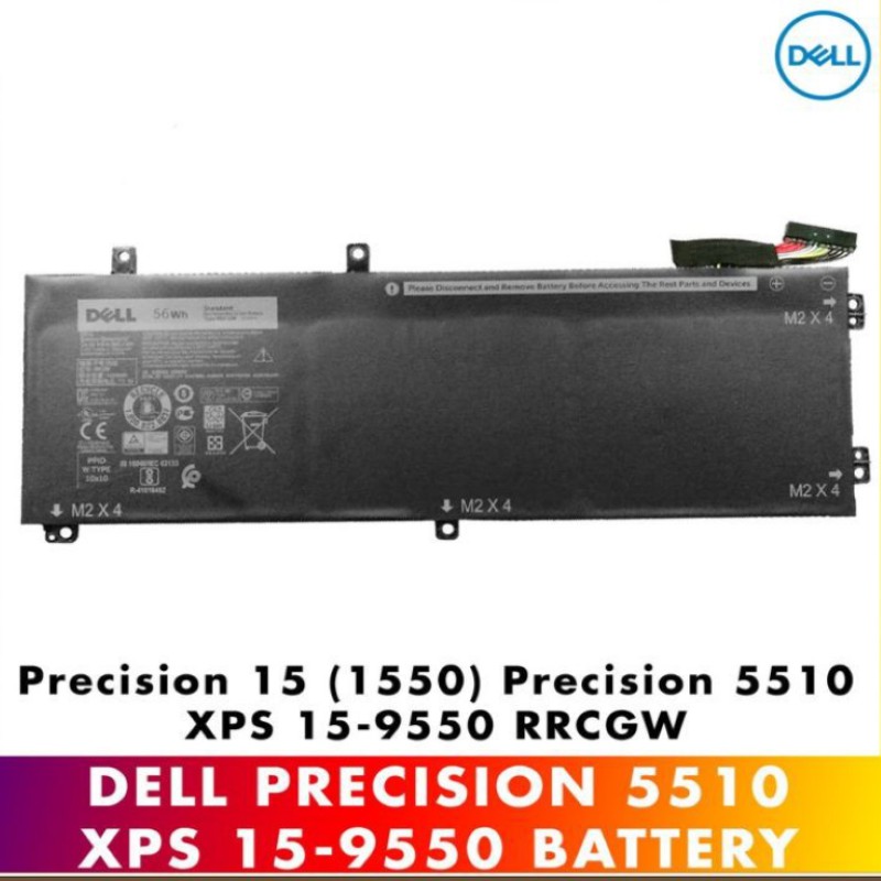 Dell Precision 5510 Xps 15 9550 Rrcgw Original Battery Shopee Singapore